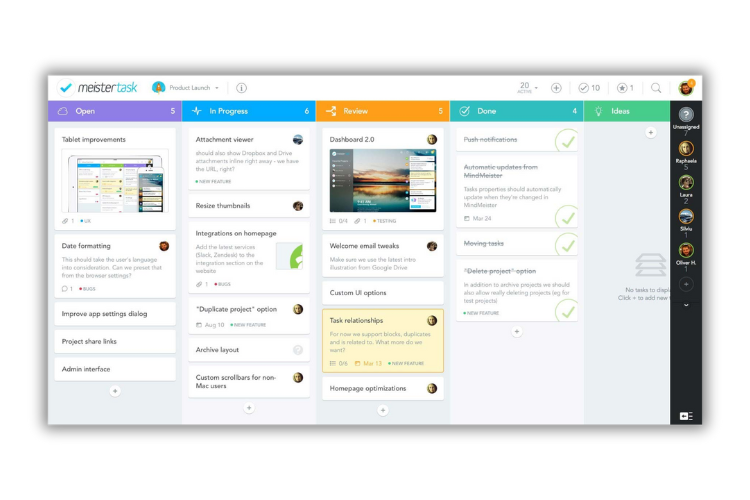 Phần mềm MeisterTask