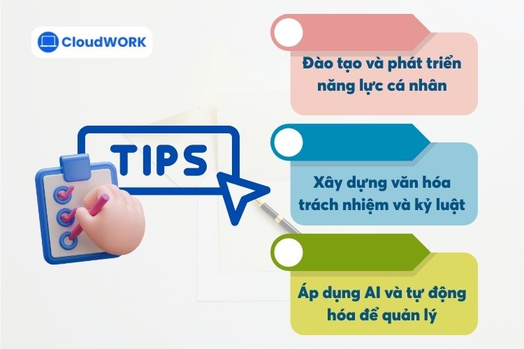 Nắm được các mẹo nhỏ sẽ hỗ trợ việc quản lý thời gian chính xác