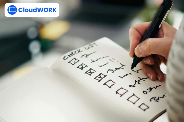 Liệt kê các công việc cần để tránh bị thiếu sót