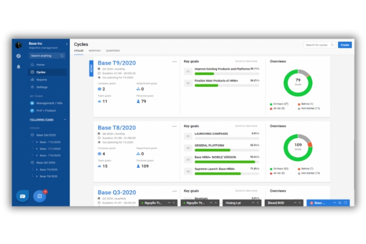 Phần mềm Base Goal