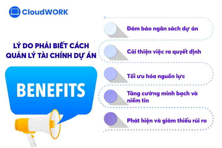 Có 5 lý do mà doanh nghiệp cần phải quản lý tài chính dự án 