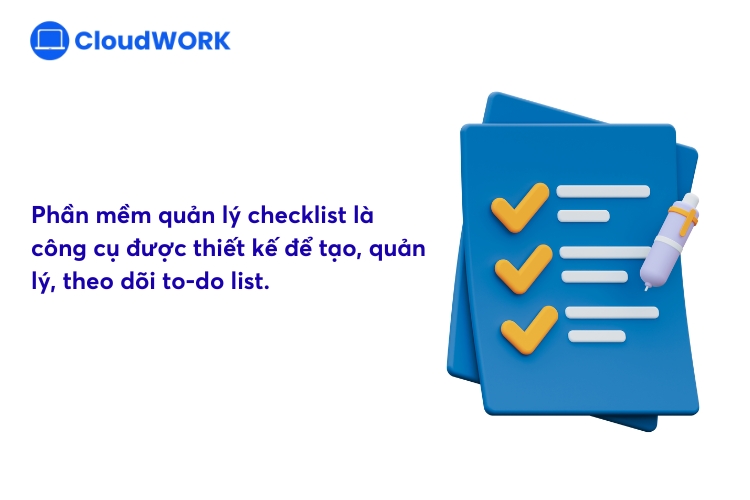 Khái niệm phần mềm quản lý checklist