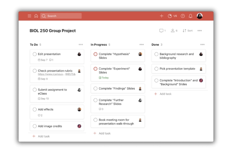 Phần mềm Todoist