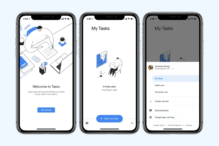 App Google Tasks
