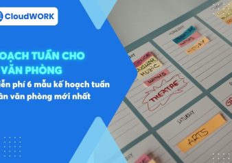 mẫu kế hoạch tuần cho dân văn phòng
