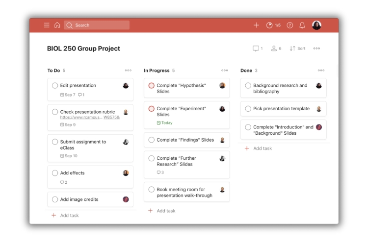 Phần mềm Todoist
